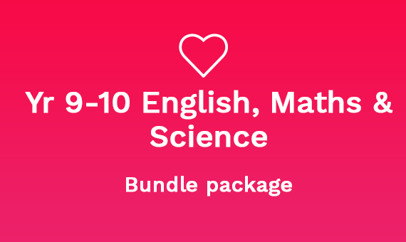 Year 9-10 Core Subjects